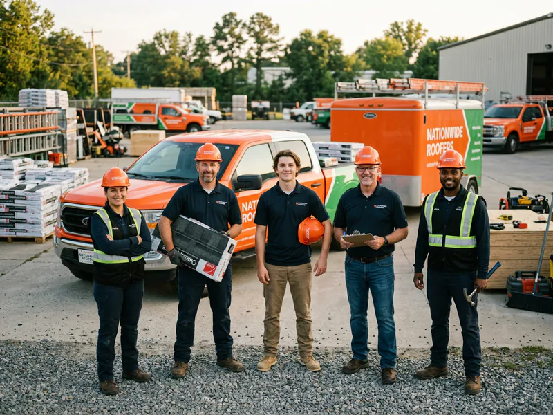 Natiowide Roofers - roof installation in Tylertown near me